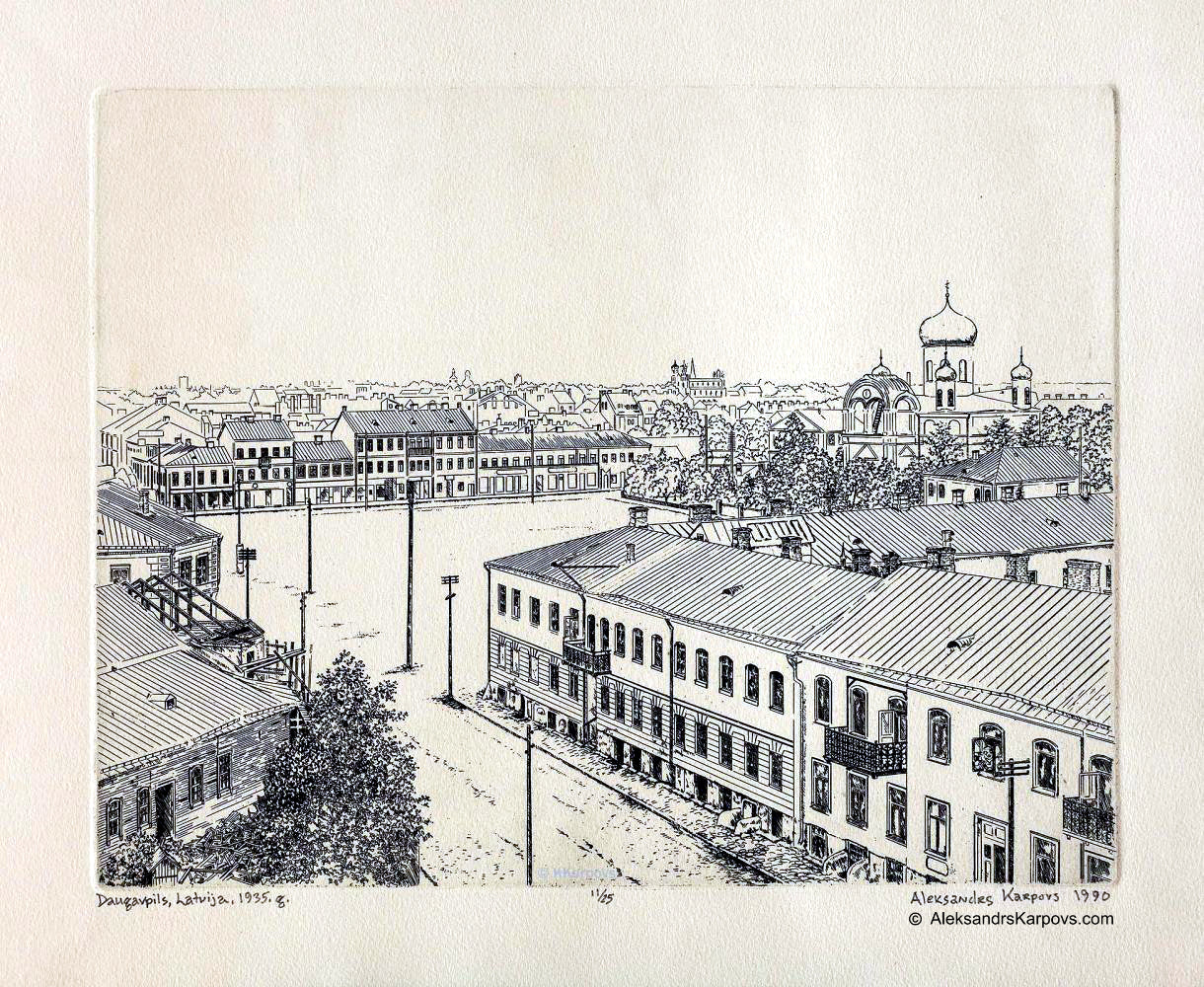 Daugavpils. Latvia. 1935